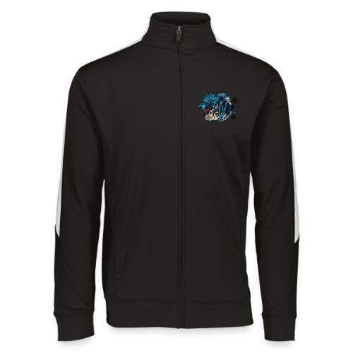 Blue Wolf Graffiti Street Art - Augusta Sportswear Unisex 2.0 Medalist Jacket