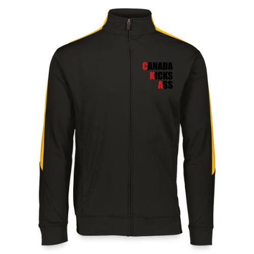 Canada Kicks Ass Vertical - Augusta Sportswear Unisex 2.0 Medalist Jacket