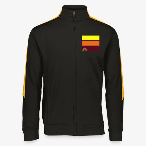 tricolor with bicycle - Augusta Sportswear Unisex 2.0 Medalist Jacket