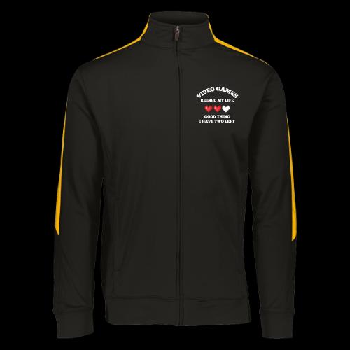 Video Games Ruined My Life (2 Hearts Left) - Augusta Sportswear Unisex 2.0 Medalist Jacket