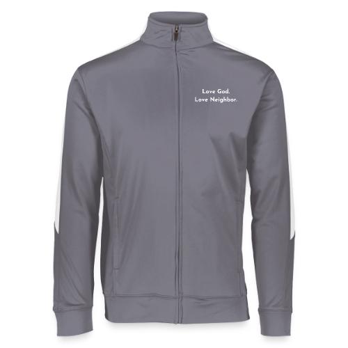 Love God. Love Neighbor 2.0 - Augusta Sportswear Unisex 2.0 Medalist Jacket