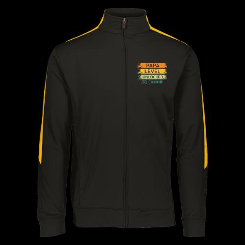 Papa Level Unlocked! - Augusta Sportswear Unisex 2.0 Medalist Jacket