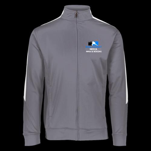 RCM MMA & BOXING Light Blue White Text - Augusta Sportswear Unisex 2.0 Medalist Jacket