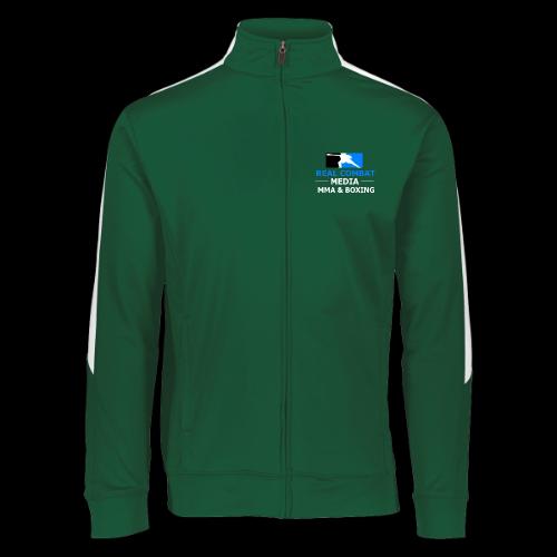 RCM MMA & BOXING Light Blue White Text - Augusta Sportswear Unisex 2.0 Medalist Jacket