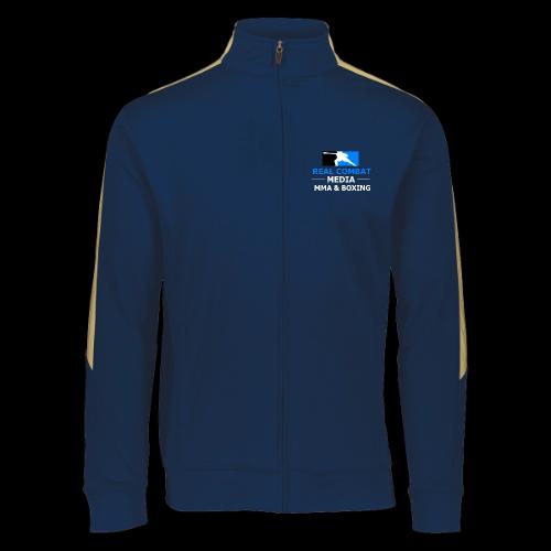 RCM MMA & BOXING Light Blue White Text - Augusta Sportswear Unisex 2.0 Medalist Jacket