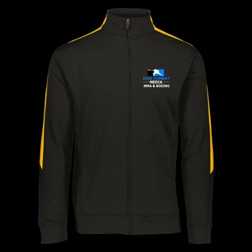 RCM MMA & BOXING Light Blue White Text - Augusta Sportswear Unisex 2.0 Medalist Jacket