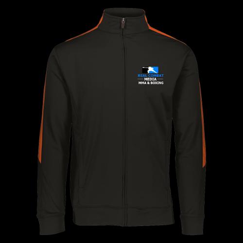 RCM MMA & BOXING Light Blue White Text - Augusta Sportswear Unisex 2.0 Medalist Jacket