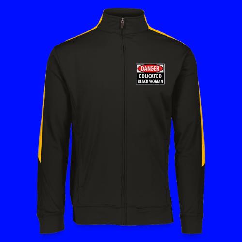 Danger Educated Black Woman_ Global Couture Long S - Augusta Sportswear Unisex 2.0 Medalist Jacket