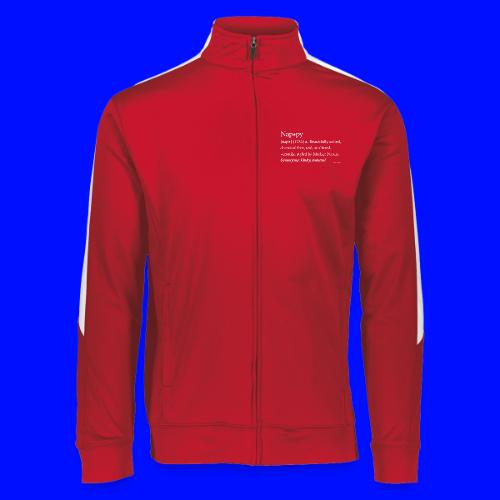 The original Nappy Definition By Global Couture - Augusta Sportswear Unisex 2.0 Medalist Jacket