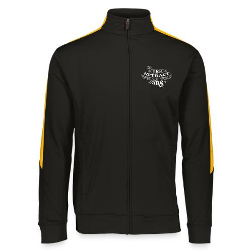 Law of Attraction Typography Manifest Quote - Augusta Sportswear Unisex 2.0 Medalist Jacket