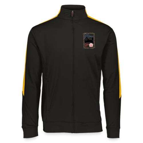 Meow Cat Paw Cute Kitty Lover Design - Augusta Sportswear Unisex 2.0 Medalist Jacket