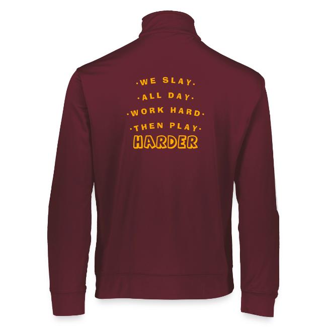 We Slay All Day Shiny Shirt Metallic Silver & Gold