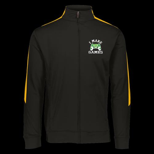 I Make Games - Game Dev - Augusta Sportswear Unisex 2.0 Medalist Jacket
