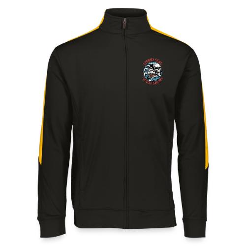 Stormy Seas Skull Pirate Ship Nautical Ocean Waves - Augusta Sportswear Unisex 2.0 Medalist Jacket