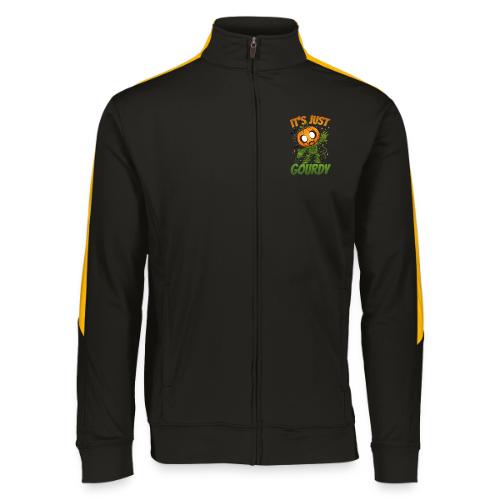 Cute Pumpkin Monster “It’s Just Gourdy” Funny - Augusta Sportswear Unisex 2.0 Medalist Jacket