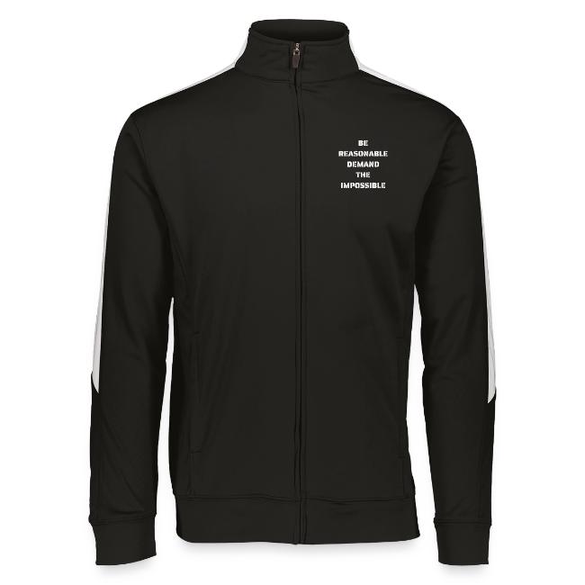 BE REASONABLE DEMAND THE IMPOSSIBLE (white font)