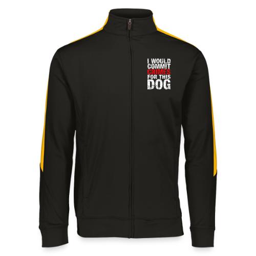 Id Commit Crimes for This Dog Funny Tee - Augusta Sportswear Unisex 2.0 Medalist Jacket
