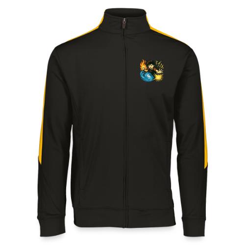Anime Elemental Warriors | Fire, Water, Lightning - Augusta Sportswear Unisex 2.0 Medalist Jacket