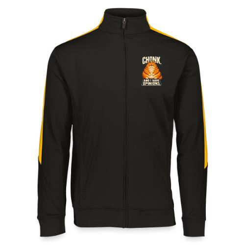 Chonk King Cat - Opinionated Kitty - Augusta Sportswear Unisex 2.0 Medalist Jacket