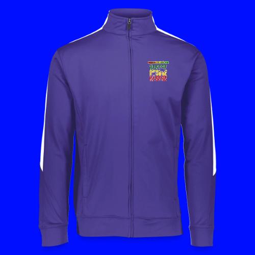 Rasta style reggae music design with classic roots - Augusta Sportswear Unisex 2.0 Medalist Jacket