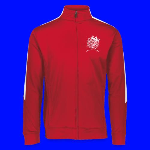 Curly Queen with Crown - Augusta Sportswear Unisex 2.0 Medalist Jacket