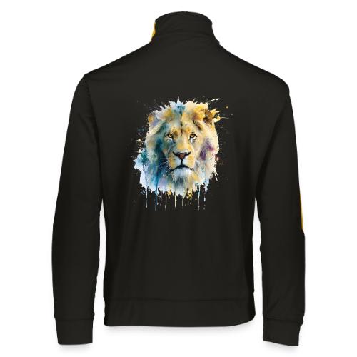 Splash-Art Lion Face - Augusta Sportswear Unisex 2.0 Medalist Jacket