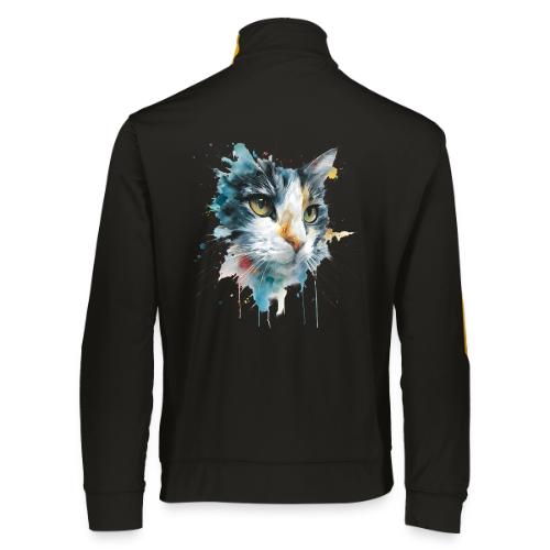 Watercolor cat face - Augusta Sportswear Unisex 2.0 Medalist Jacket