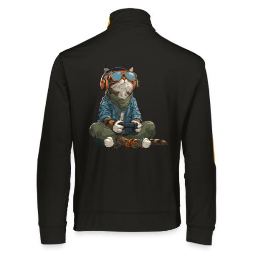 Cat: Purrfect Player - Augusta Sportswear Unisex 2.0 Medalist Jacket