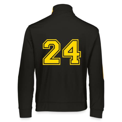 Number 24 in a classic athletic collegiate font - Augusta Sportswear Unisex 2.0 Medalist Jacket