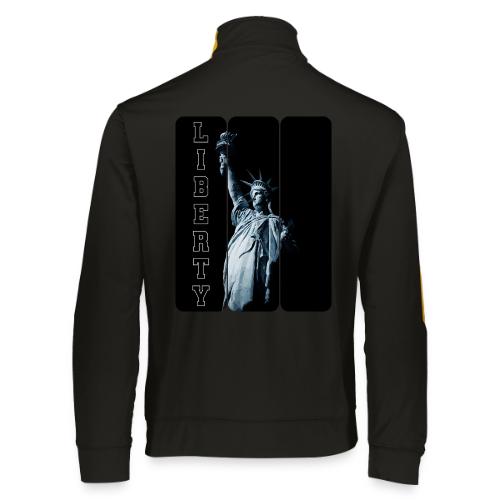 USA: Vertical Liberty - Augusta Sportswear Unisex 2.0 Medalist Jacket