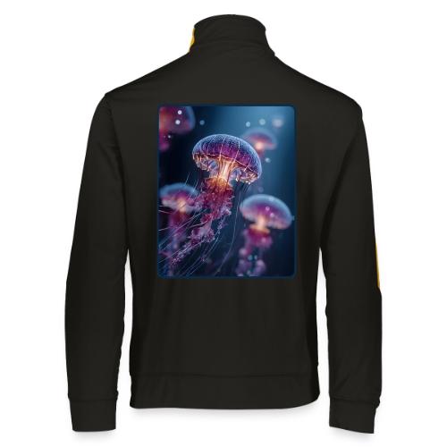Glowing Jellyfish Deep Sea Design - Augusta Sportswear Unisex 2.0 Medalist Jacket