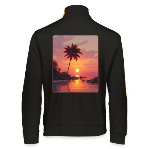 Tropical Beach Sunset Palm Design - Augusta Sportswear Unisex 2.0 Medalist Jacket