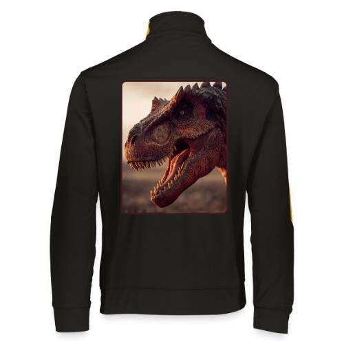 T Rex Roaring Close-Up Design - Augusta Sportswear Unisex 2.0 Medalist Jacket