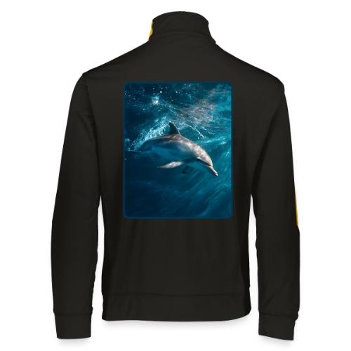 Dolphin Sunlit Ocean Serenity Design - Augusta Sportswear Unisex 2.0 Medalist Jacket