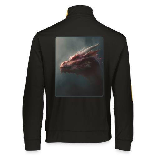 Red Dragon Fog Portrait Design - Augusta Sportswear Unisex 2.0 Medalist Jacket