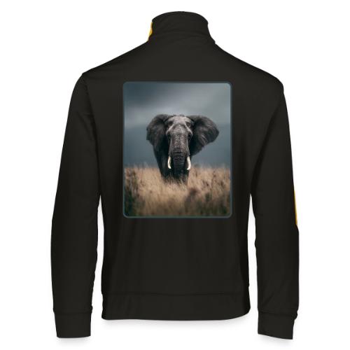 Majestic African Elephant Portrait Design - Augusta Sportswear Unisex 2.0 Medalist Jacket