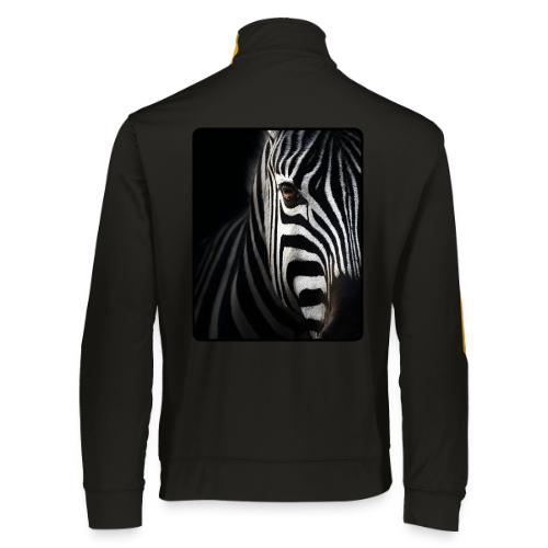 Zebra High Contrast Portrait Design - Augusta Sportswear Unisex 2.0 Medalist Jacket