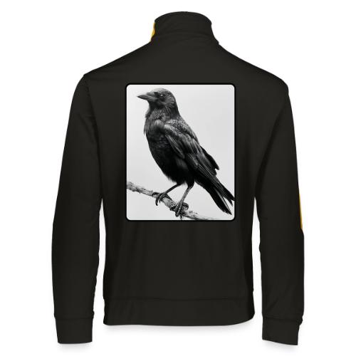 Raven Black and White Art Design - Augusta Sportswear Unisex 2.0 Medalist Jacket