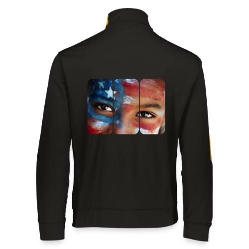 USA: Eyes of the Flag - Augusta Sportswear Unisex 2.0 Medalist Jacket