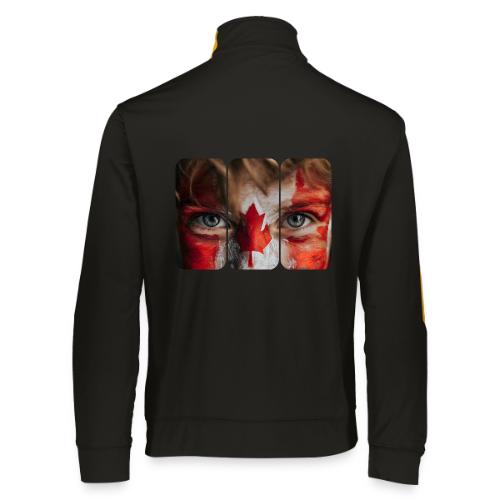 Canada: Maple Leaf Gaze - Augusta Sportswear Unisex 2.0 Medalist Jacket