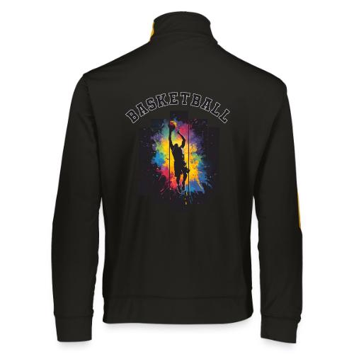 Basketball Slam Dunk Splash Design - Augusta Sportswear Unisex 2.0 Medalist Jacket