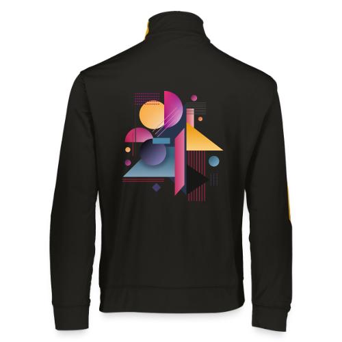 Color Pulse Geometry - Augusta Sportswear Unisex 2.0 Medalist Jacket