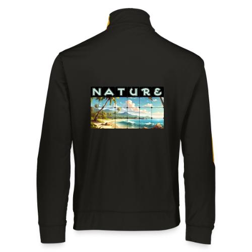 Nature: Sun-Kissed Shore - Augusta Sportswear Unisex 2.0 Medalist Jacket