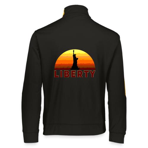USA: Sunset Liberty Bold - Augusta Sportswear Unisex 2.0 Medalist Jacket