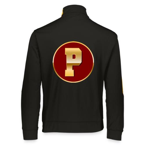 Letter P – Capital Varsity Alphabet Monogram - Augusta Sportswear Unisex 2.0 Medalist Jacket