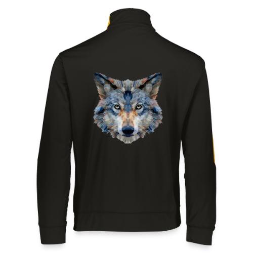 Wolf: Chromatic Wild Gaze - Augusta Sportswear Unisex 2.0 Medalist Jacket