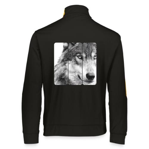Wolf Face Triptych: Silent Alpha - Augusta Sportswear Unisex 2.0 Medalist Jacket