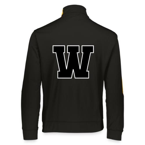 Varsity Letter W Collegiate Font Design - Augusta Sportswear Unisex 2.0 Medalist Jacket