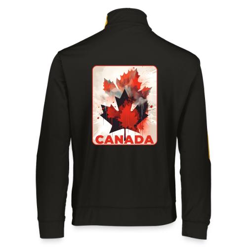 Canada Inked Leaf - Augusta Sportswear Unisex 2.0 Medalist Jacket