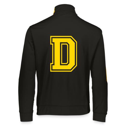 Letter D – Capital Athletic Alphabet Monogram - Augusta Sportswear Unisex 2.0 Medalist Jacket